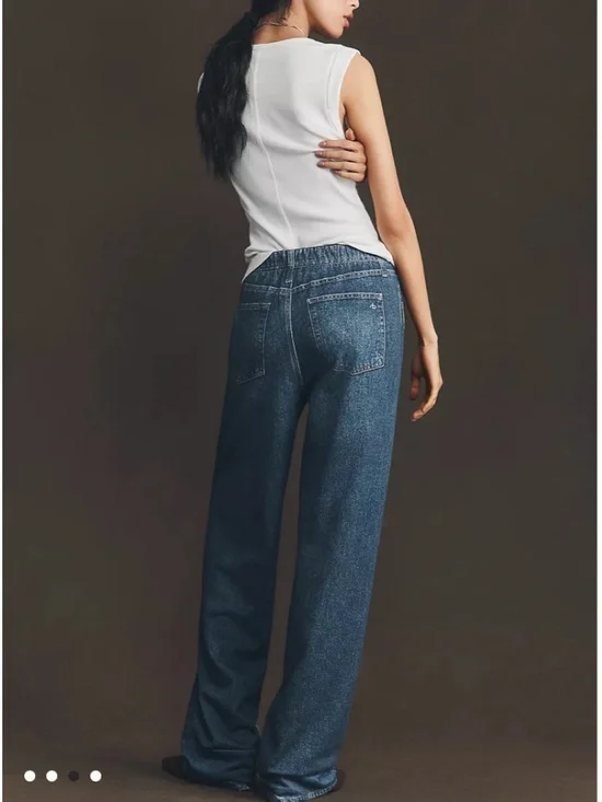 rag & bone Miramar knit jeans L - Picture 2 of 10